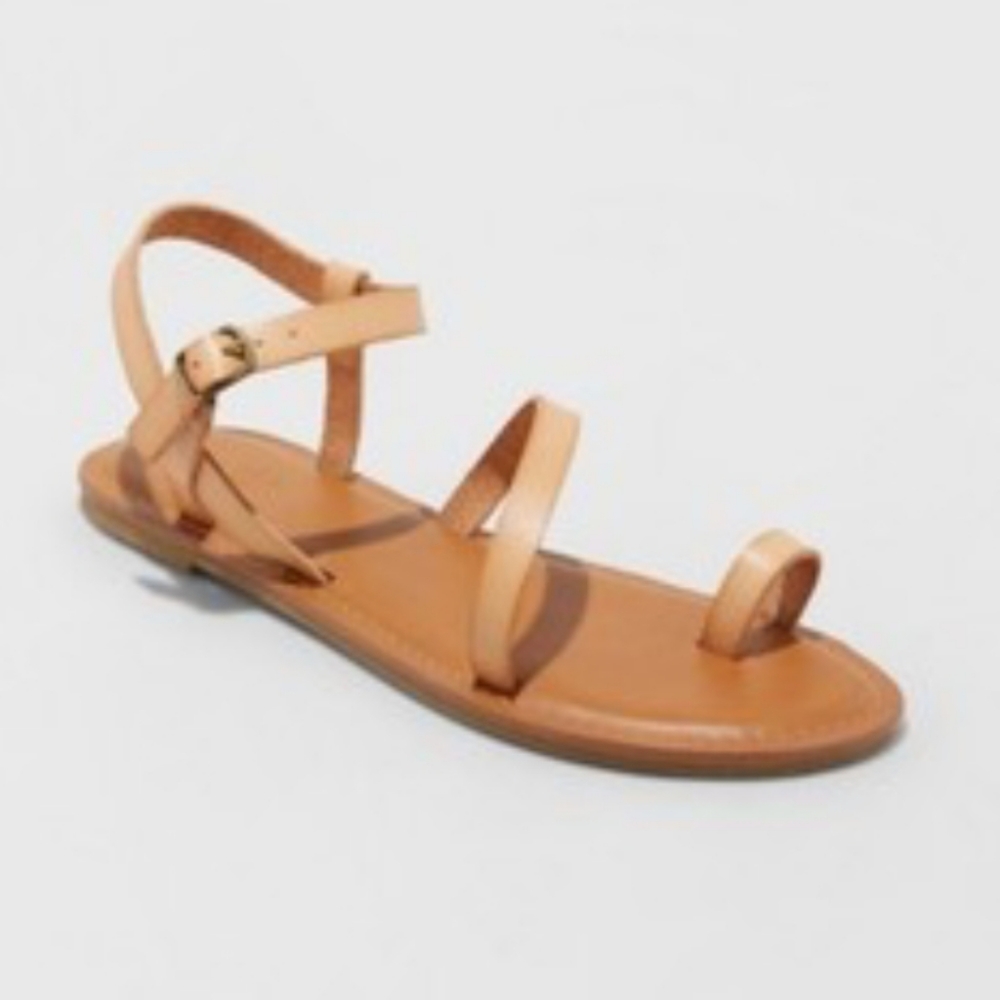 Universal Thread TERA Naked Ankle Strappy Sandal